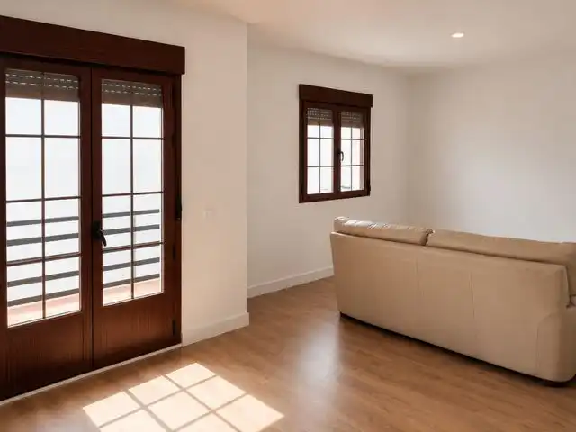 Flat for sale in Calle Valencia, 3, Santa Cruz de la Zarza Living room of Flat for sale in Santa Cruz de la Zarza with Parquet flooring, Terrace and Storage room