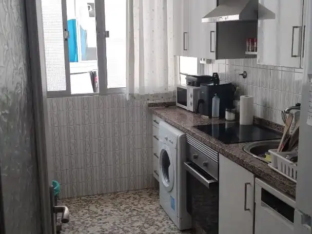 Kitchen of Flat for rent in Sevilla  with Air Conditioner, Heating and Terrace
