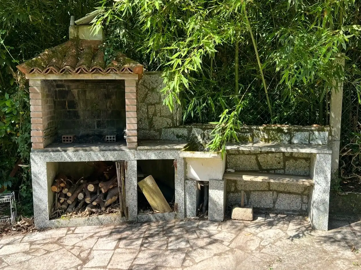 Erdgeschoss zum Verkauf in Barrio Chan, 13, Mondariz Garten von Erdgeschoss zum Verkauf in Mondariz mit Heizung, Privatgarten und Möbliert