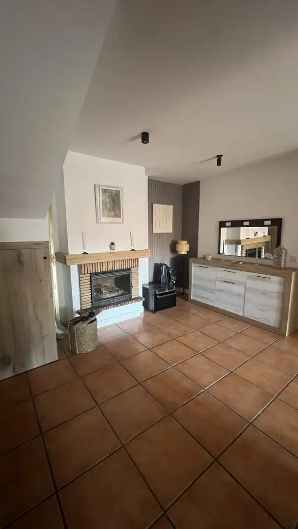 Flat for sale in Calle Saiz de Rueda, 1, Velilla de San Antonio Living room of Flat for sale in Velilla de San Antonio with Air Conditioner, Terrace and Balcony