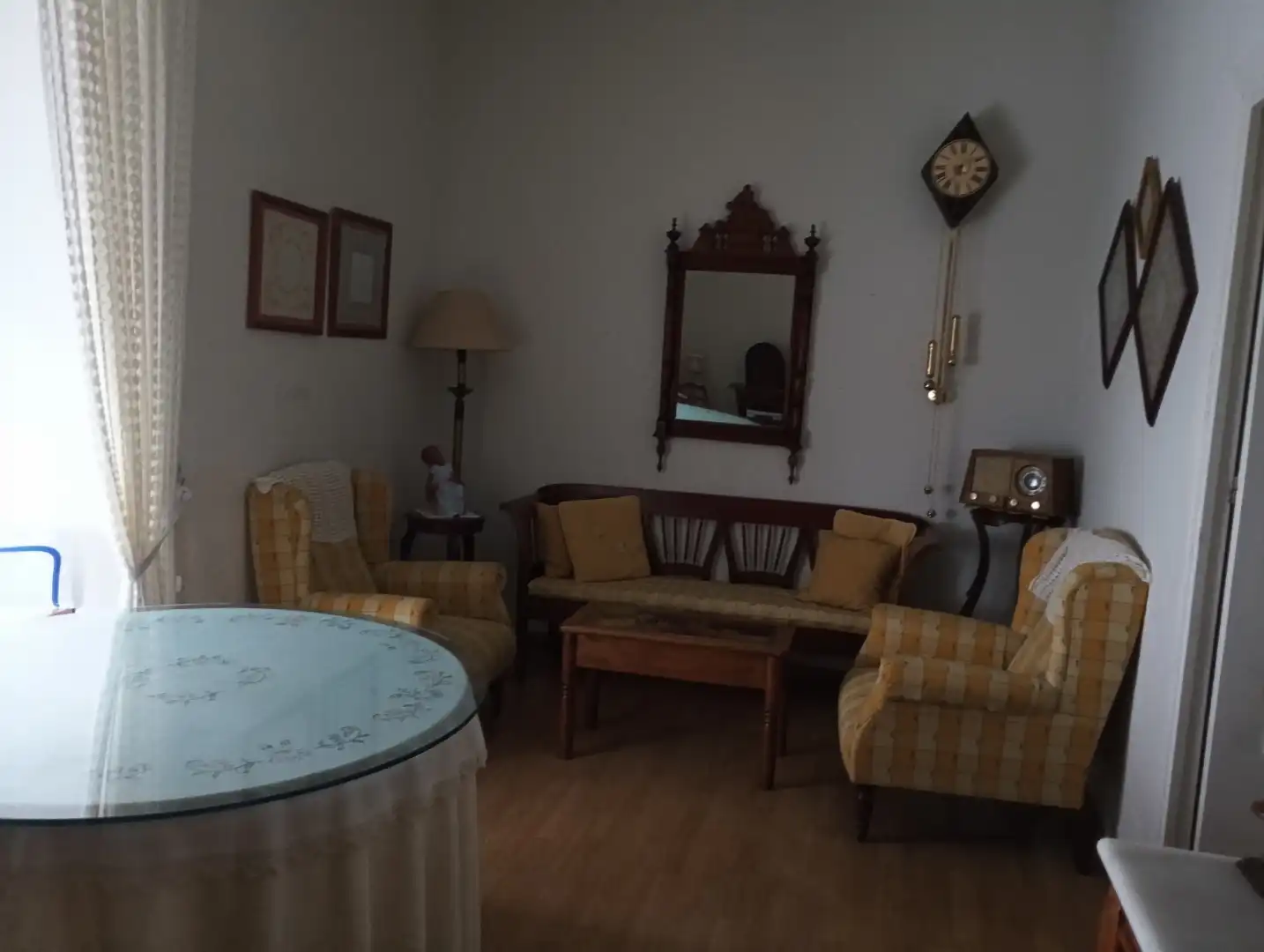 Sala d'estar de Casa adosada en venda en Torralba de Calatrava amb Calefacció, Jardí privat i Terrassa