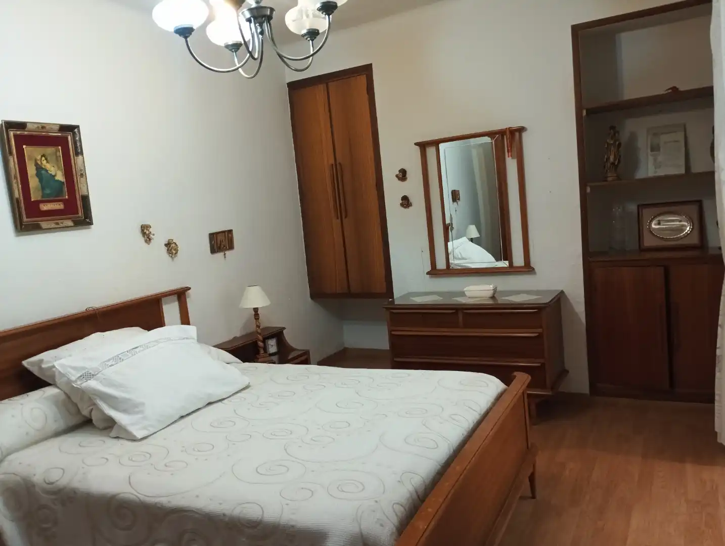 Dormitori de Casa adosada en venda en Torralba de Calatrava amb Calefacció, Jardí privat i Terrassa