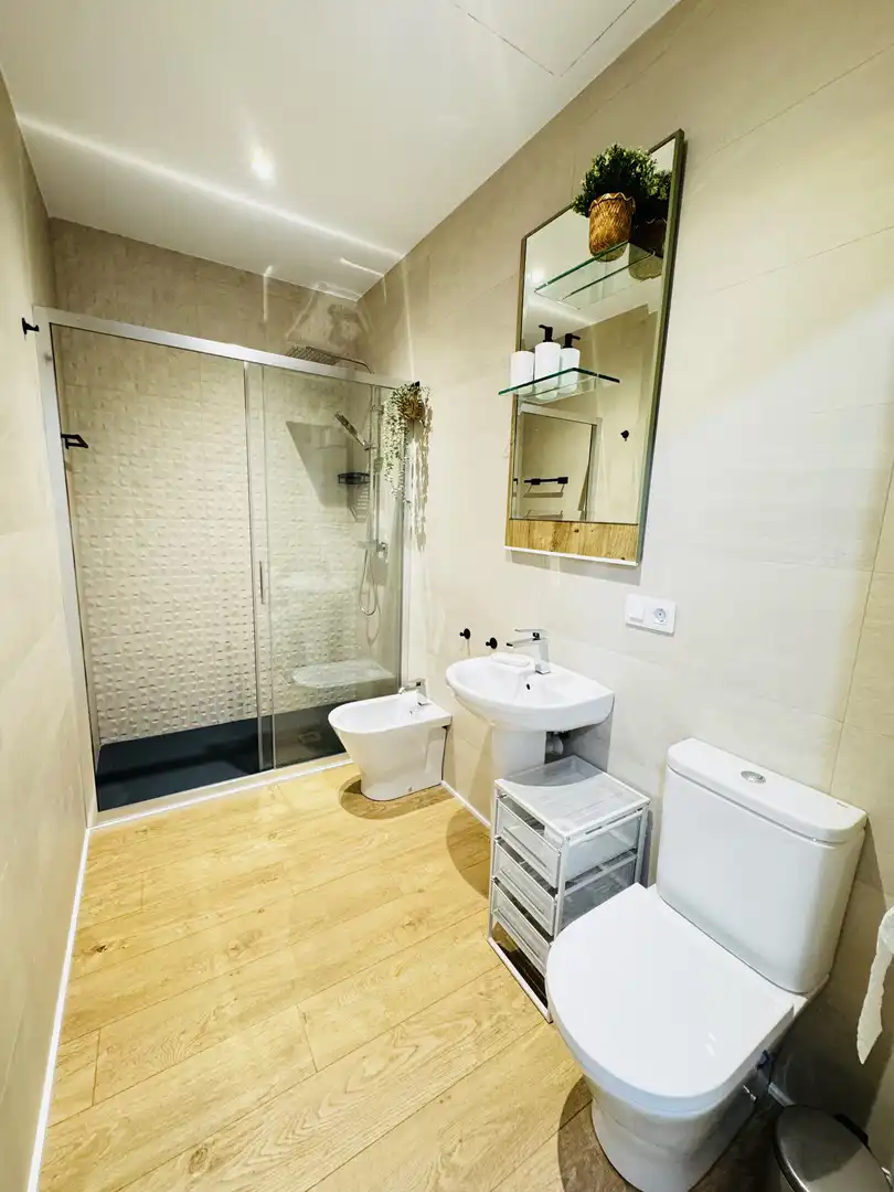 Apartamento de alquiler en Calle Independencia, 11, Prosperidad - Delicias Baño de Apartamento de alquiler en Salamanca con Aire acondicionado, Calefacción y Parquet