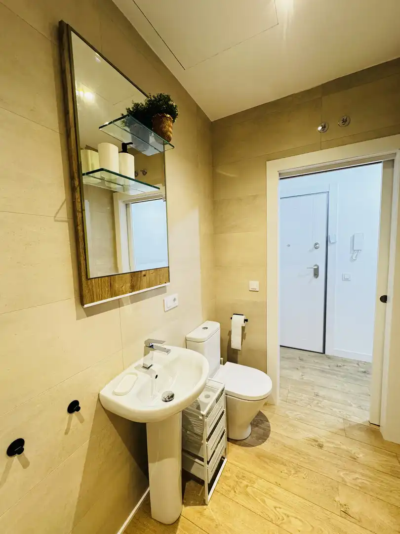 Apartamento de alquiler en Calle Independencia, 11, Prosperidad - Delicias Baño de Apartamento de alquiler en Salamanca con Aire acondicionado, Calefacción y Parquet