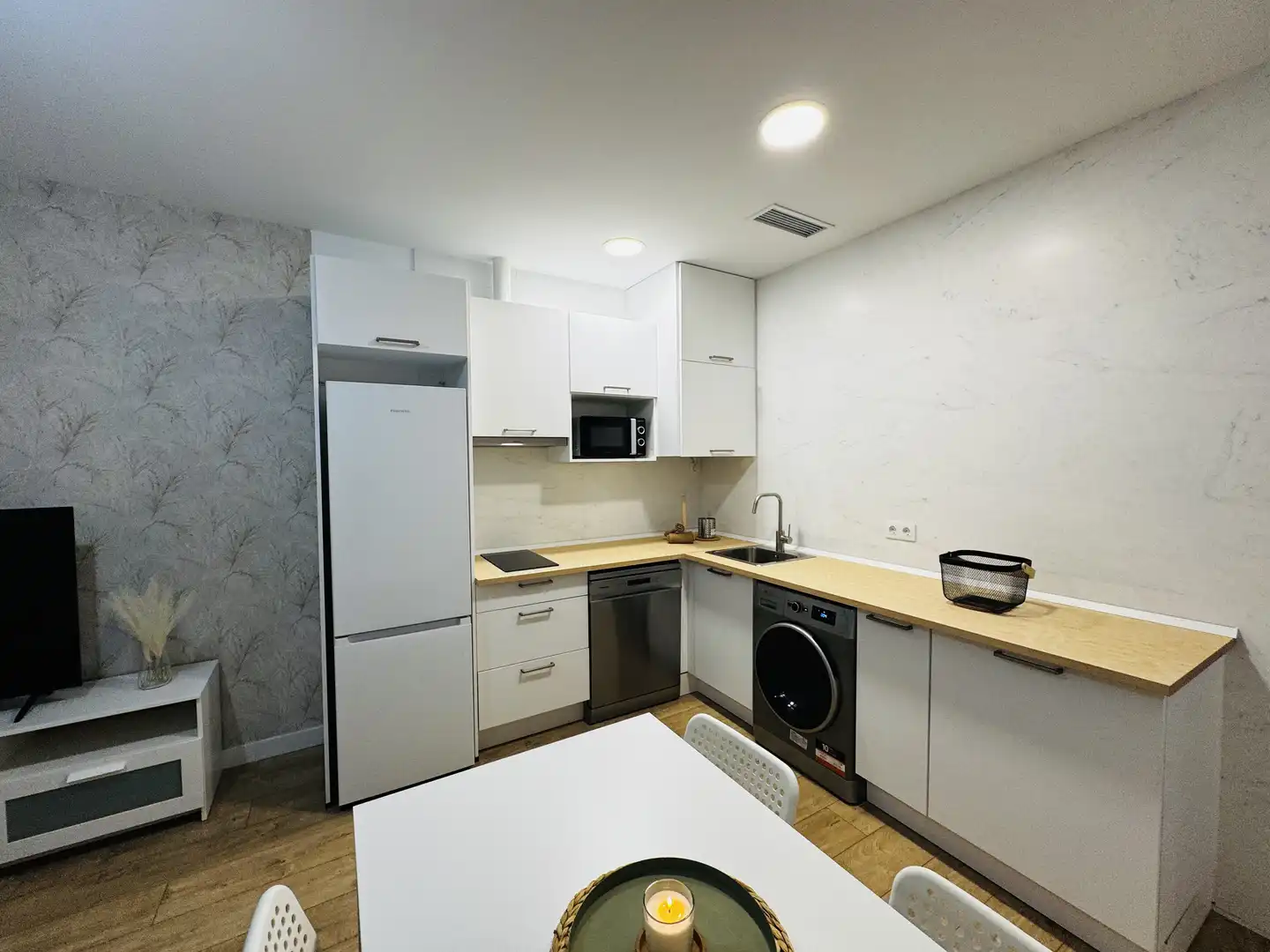 Apartamento de alquiler en Calle Independencia, 11, Prosperidad - Delicias Cocina de Apartamento de alquiler en Salamanca con Aire acondicionado, Calefacción y Parquet