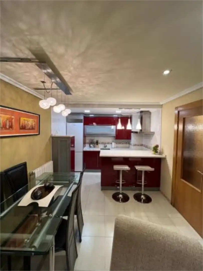 Cocina de Estudio de alquiler en Alberite con Calefacción, Trastero y Amueblado