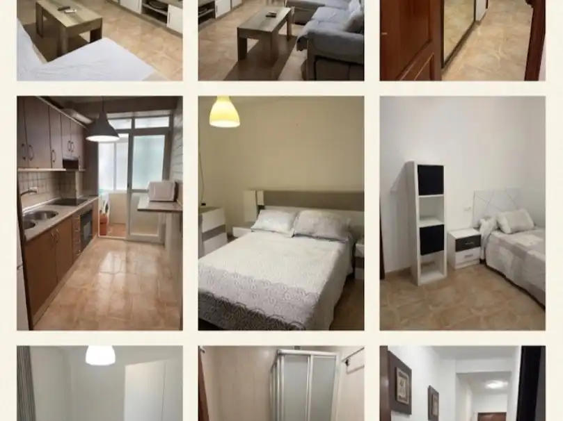 Bedroom of Flat for rent in Ronda  with Air Conditioner, Heating and Furnished