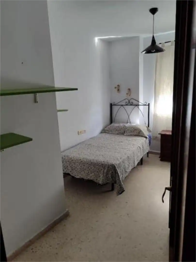 Flat for rent in Juzgados - La Feria Bedroom of Flat for rent in Ronda with Furnished