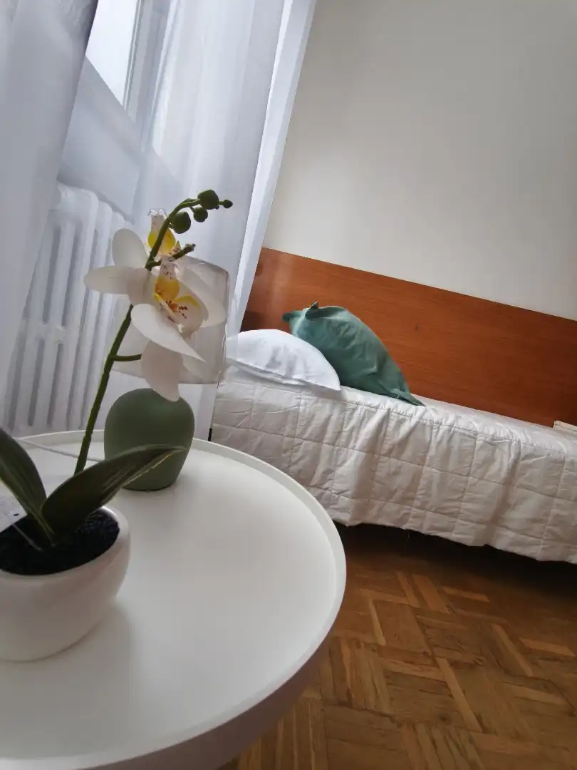 Schlafzimmer von Wohnung zur Miete in Langreo mit Heizung, Parkett und Möbliert
