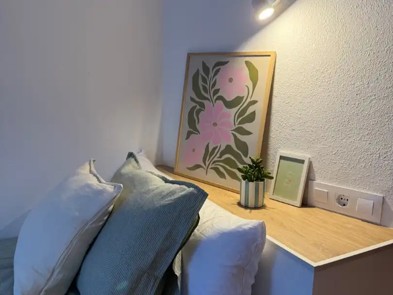 Room in Carrer Casa Blanca, 16, Centre - Zona Alta Bedroom of Flat for share in Alcoy / Alcoi with Heating and Furnished
