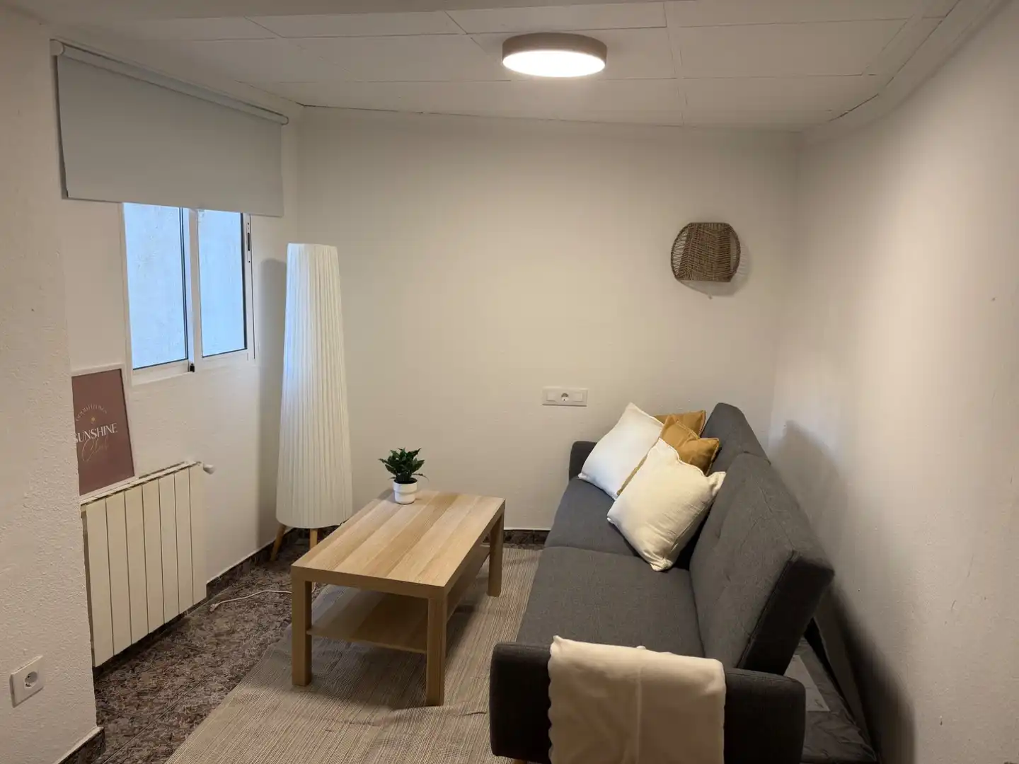 Room in Carrer Casa Blanca, 16, Centre - Zona Alta Living room of Flat for share in Alcoy / Alcoi with Heating and Furnished