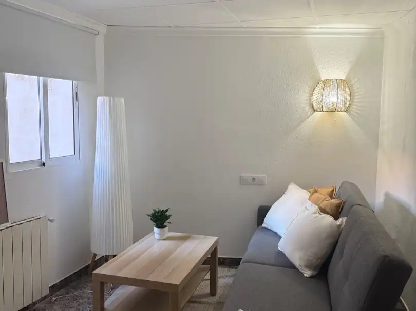 Room in Carrer Casa Blanca, 16, Centre - Zona Alta Living room of Flat for share in Alcoy / Alcoi with Heating and Furnished
