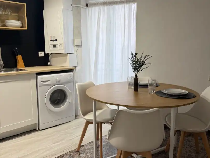 Room in Carrer Casa Blanca, 16, Centre - Zona Alta Dining room of Flat for share in Alcoy / Alcoi with Heating and Furnished