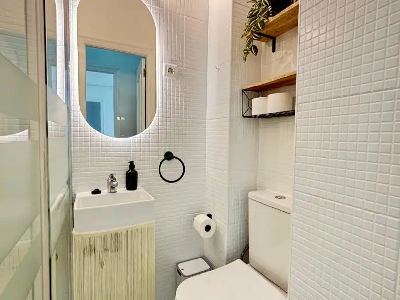 Baño de Piso de alquiler en Mérida con Aire acondicionado, Calefacción y Terraza