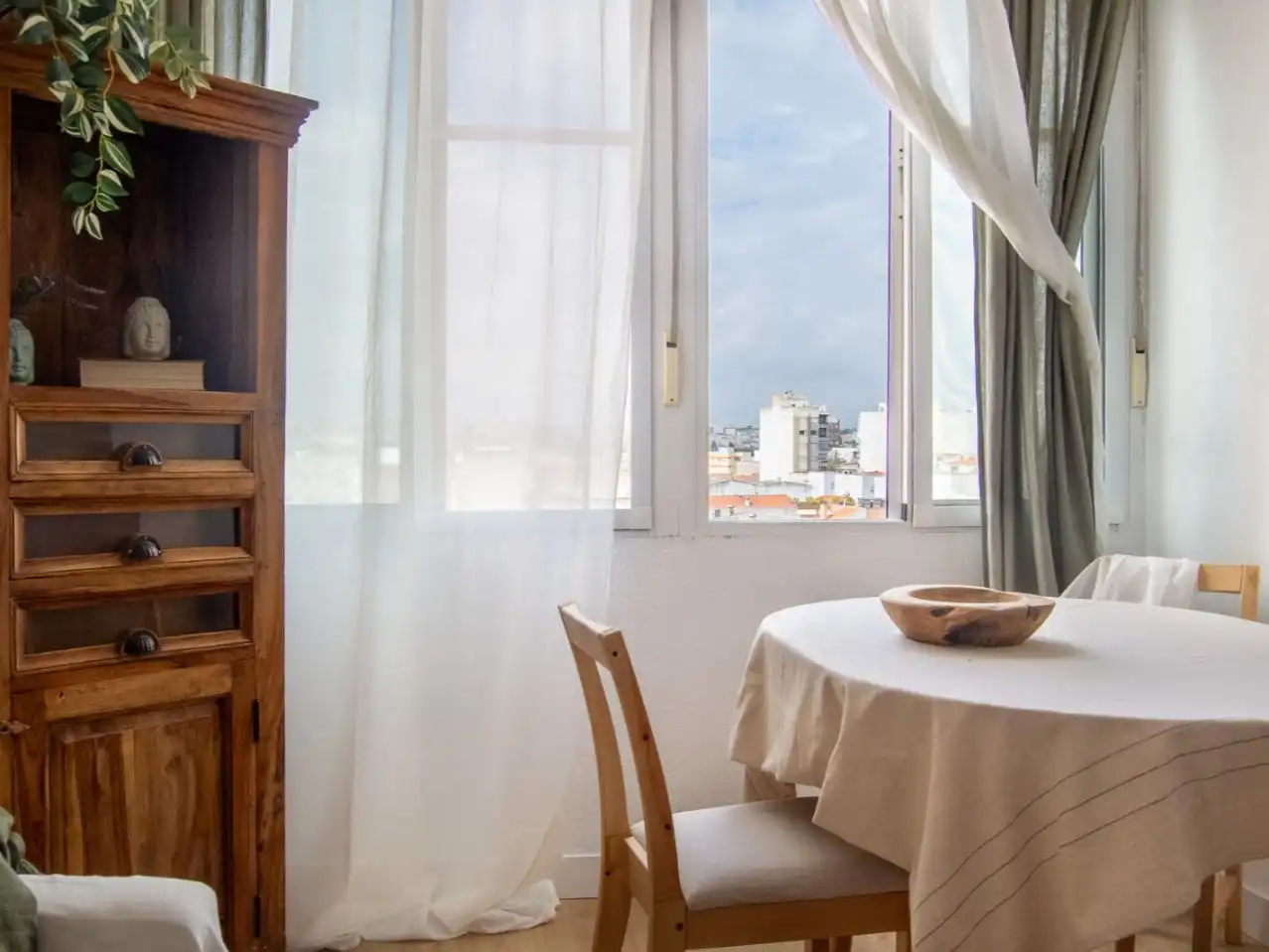 Comedor de Piso de alquiler en Mérida con Aire acondicionado, Calefacción y Terraza