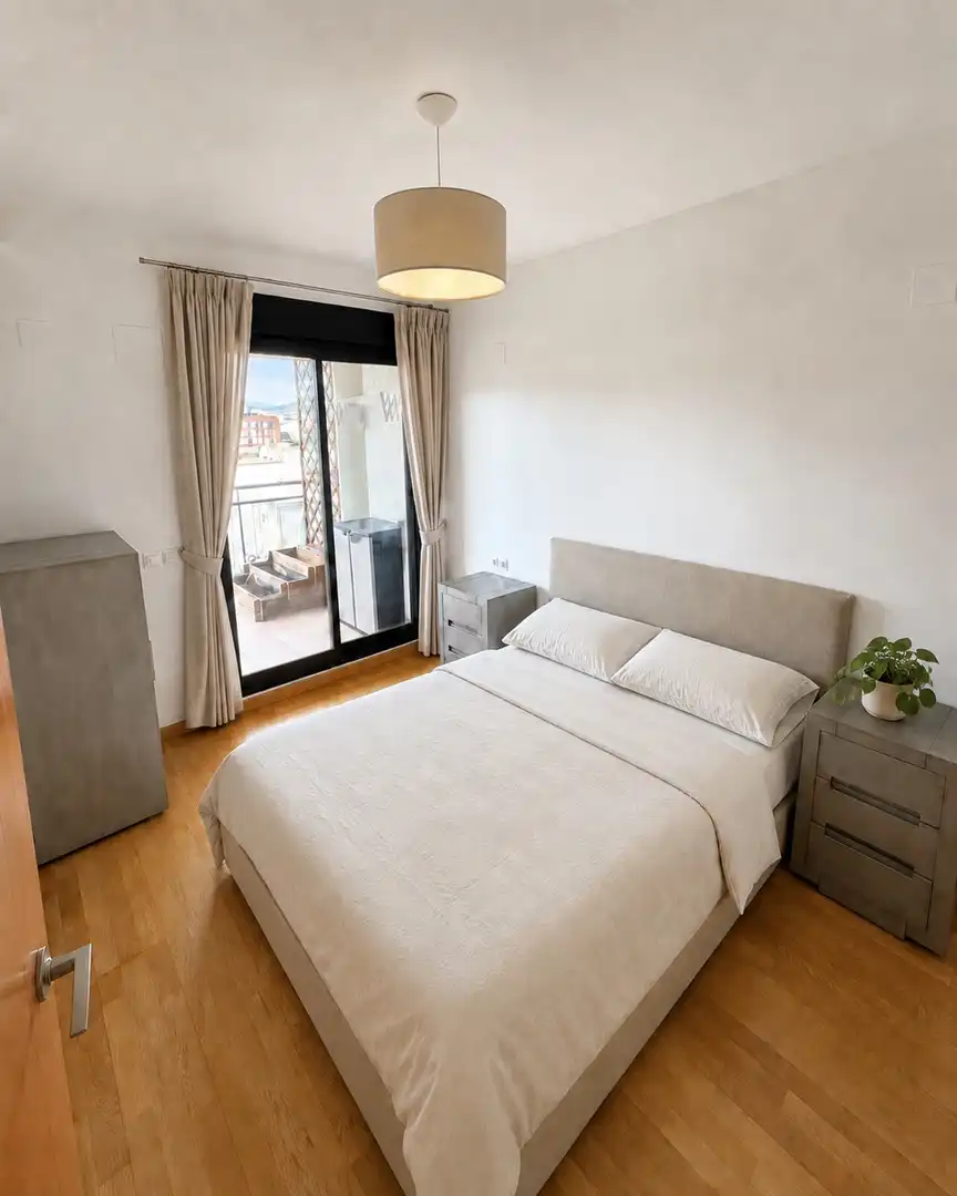 Flat for rent in Avinguda dels Esports, 11, Corea Bedroom of Flat for rent in Gandia with Air Conditioner, Heating and Parquet flooring