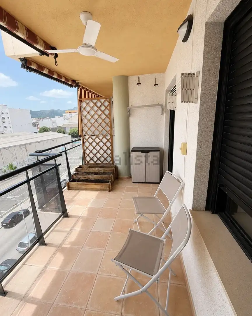 Flat for rent in Avinguda dels Esports, 11, Corea Balcony of Flat for rent in Gandia with Air Conditioner, Heating and Parquet flooring