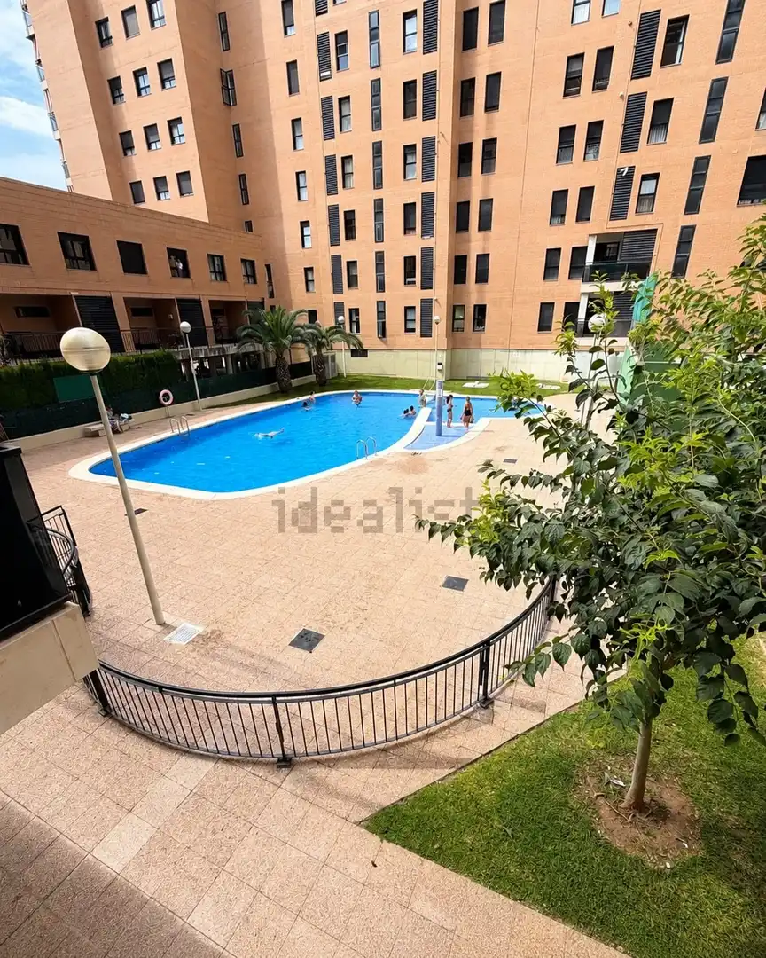 Flat for rent in Avinguda dels Esports, 11, Corea Swimming pool of Flat for rent in Gandia with Air Conditioner, Heating and Parquet flooring
