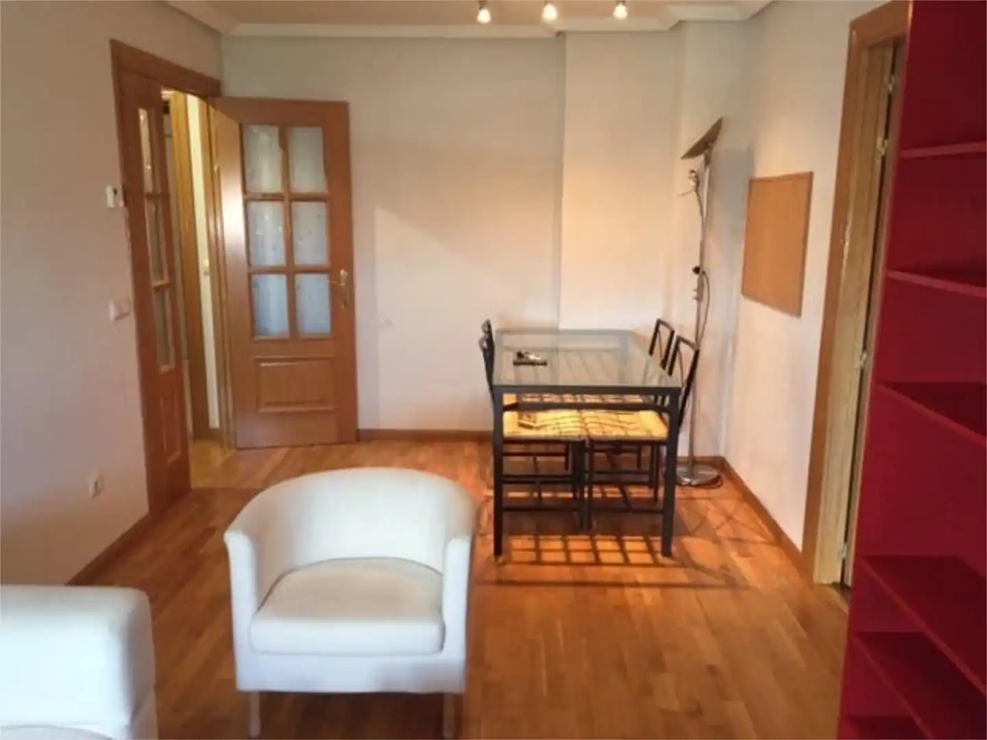 Living room of Apartments for rent in Ávila  with Heating, Private garden and Terrace