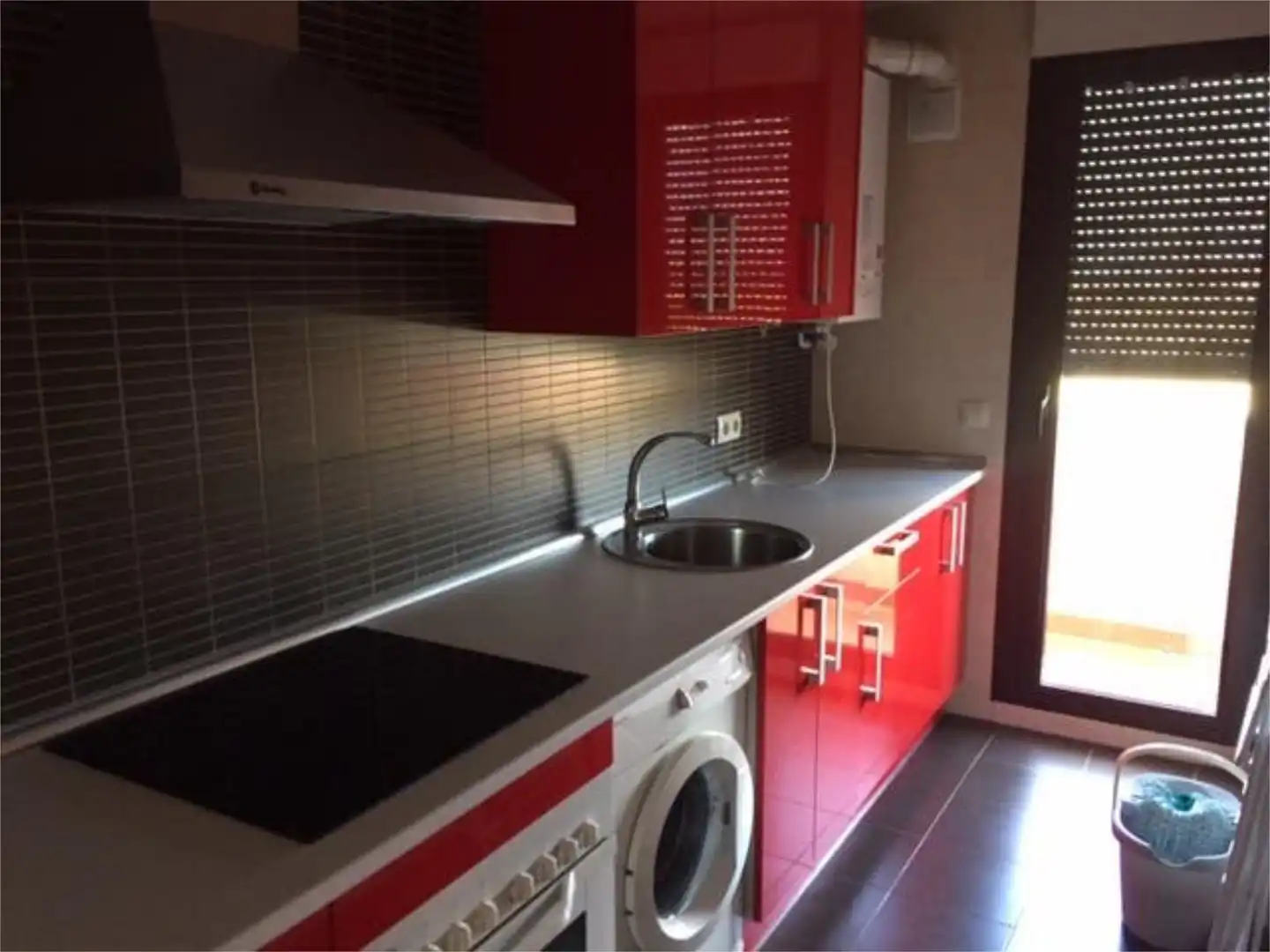 Kitchen of Apartments for rent in Ávila  with Heating, Private garden and Terrace