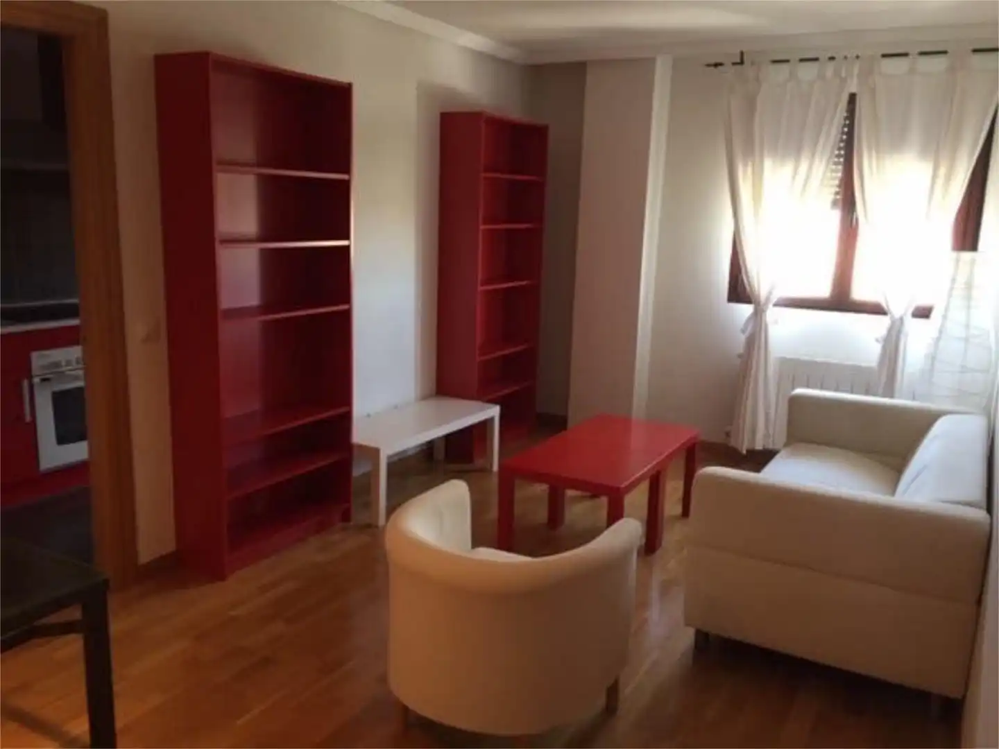 Living room of Apartments for rent in Ávila  with Heating, Private garden and Terrace