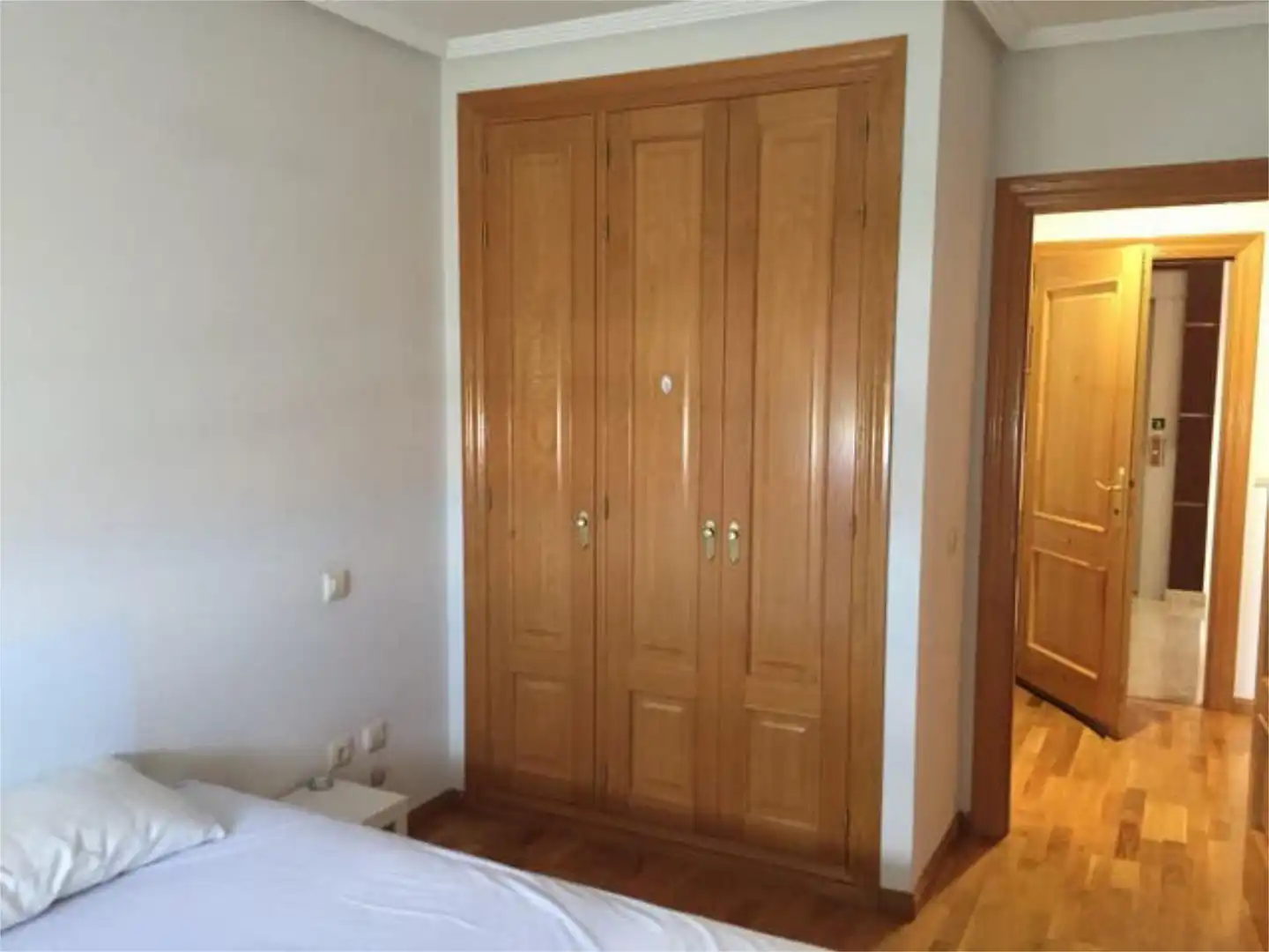 Bedroom of Apartments for rent in Ávila  with Heating, Private garden and Terrace