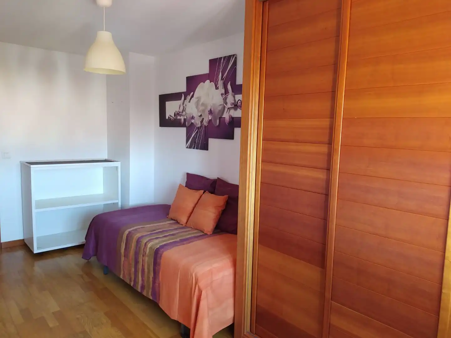 Dormitori de Apartament de lloguer en Golmayo amb Calefacció, Parquet i Terrassa