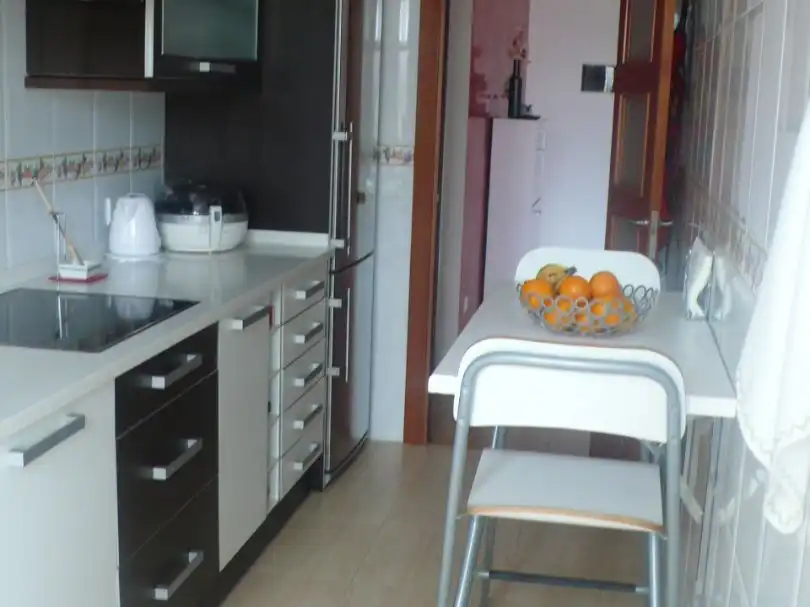 Cuina de Apartament de lloguer en Golmayo amb Calefacció, Parquet i Terrassa