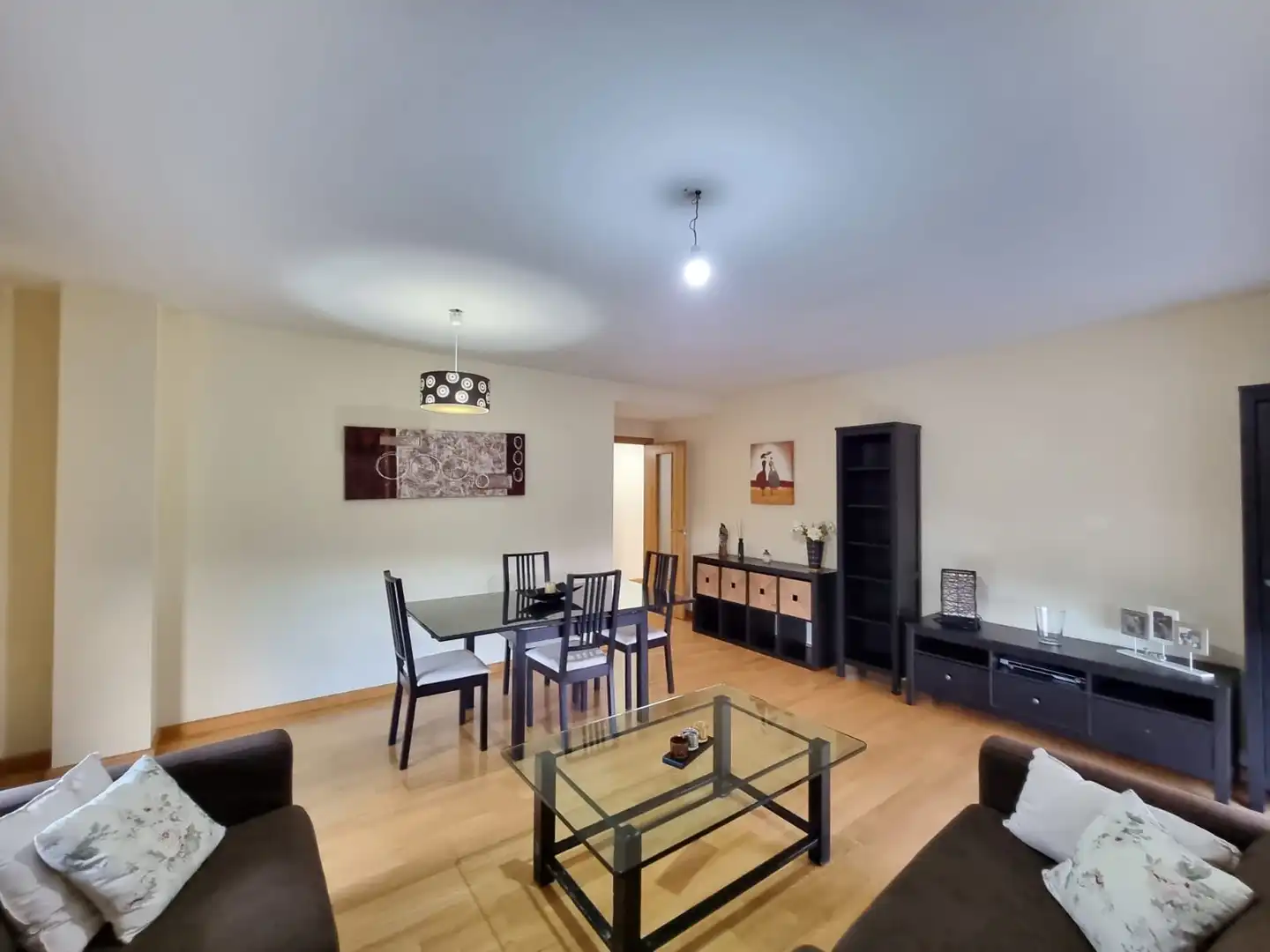 Flat for rent in Calle Alejandría, 2, Los Baldíos - Geneto - Guajara Living room of Flat for rent in San Cristóbal de la Laguna with Parquet flooring, Furnished and Balcony