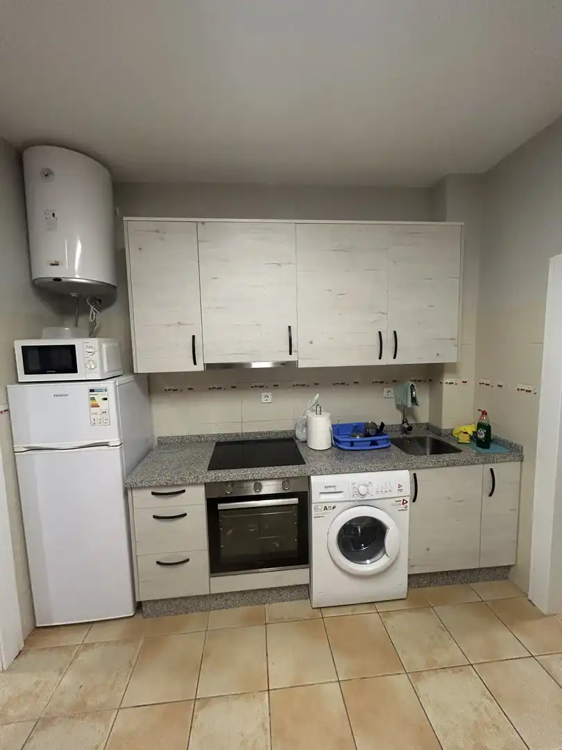 Pis de lloguer a Avenida San Mamés, 7, San Mamés - La Palomera Cuina de Pis de lloguer en León Capital amb Calefacció, Moblat i Aparcament comunitari
