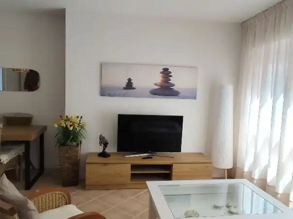 Apartament de lloguer a Carrer de Pedro García Ortiz, 44, Zona Pueblo Sala d'estar de Apartament de lloguer en Calpe / Calp amb Aire condicionat, Calefacció i Moblat