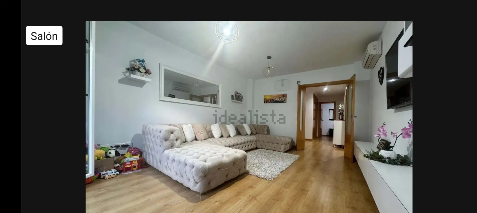 Pis en venda a Avenida Valencia, 15, Pego Sala d'estar de Pis en venda en Pego amb Aire condicionat, Calefacció i Parquet