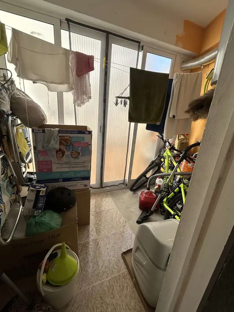Flat for sale in Calle Príncipe de Asturias, Algueña Balcony of Flat for sale in Algueña with Air Conditioner, Heating and Terrace