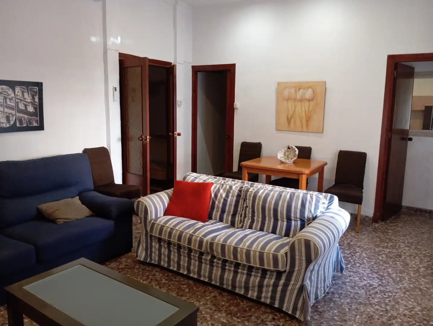 Casa adosada en venta en Calle Villalar, 10, La Unión ciudad Sala de estar de Casa adosada en venta en La Unión con Aire acondicionado, Horno y Lavadora