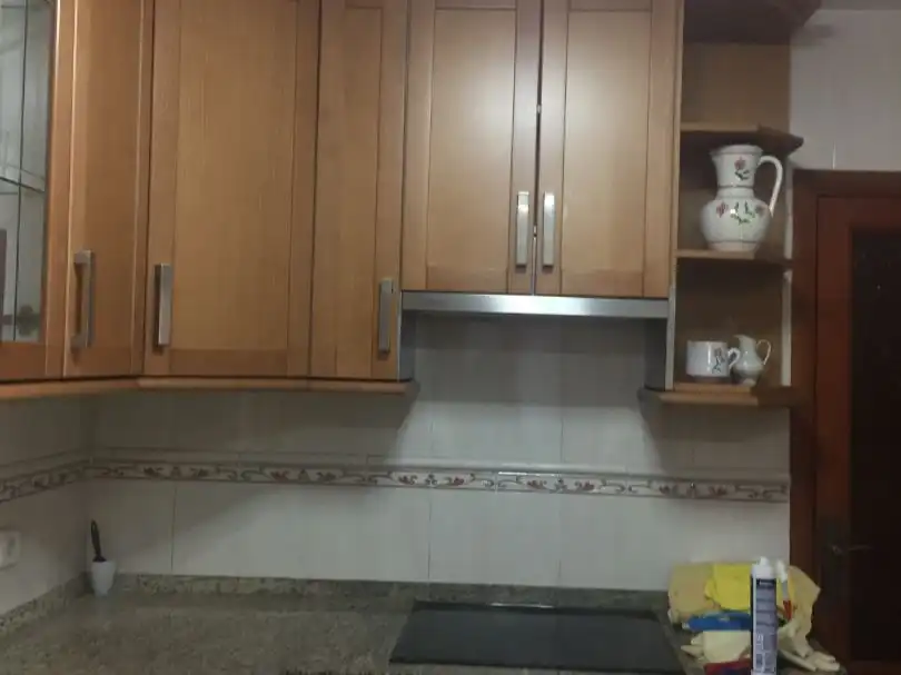 Cuina de Casa adosada de lloguer en Becerril de la Sierra amb Calefacció, Terrassa i Balcó