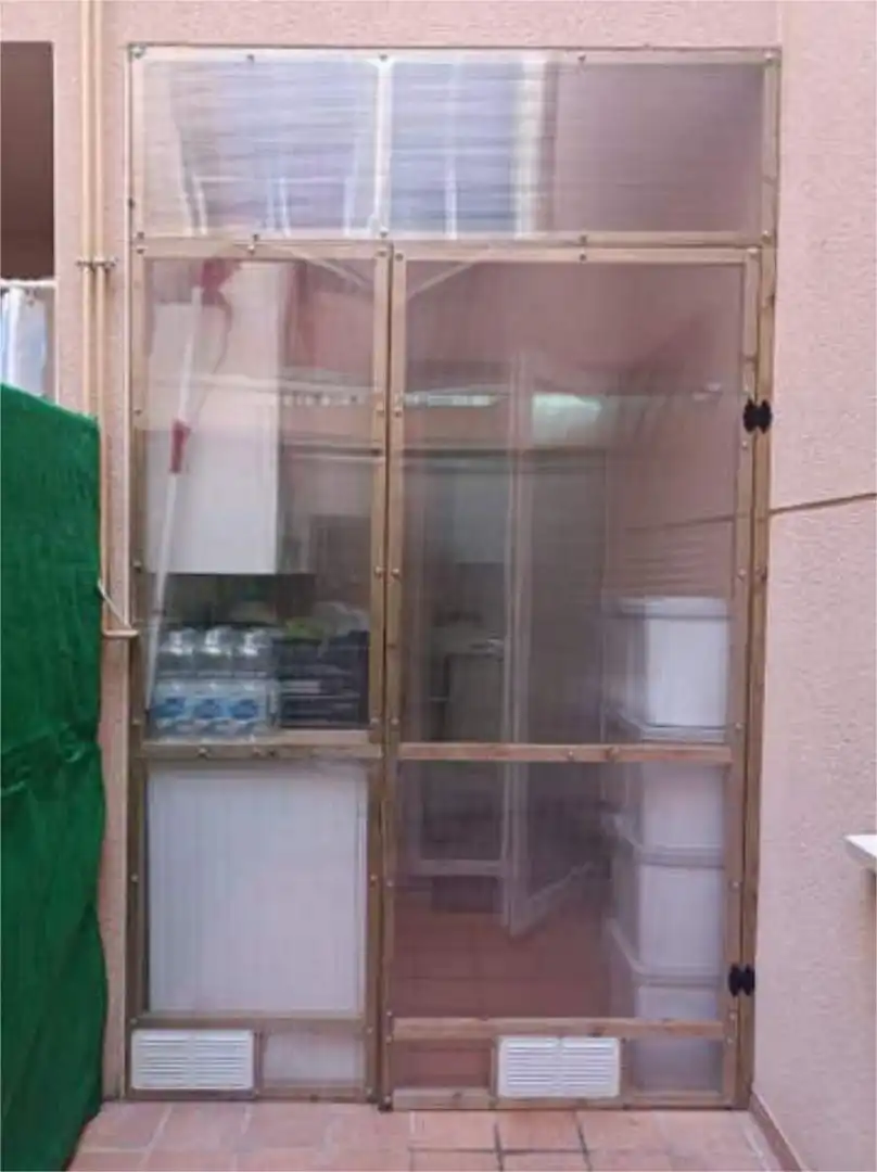Flat for rent in Oeste Kitchen of Flat for rent in Mérida with Terrace and Furnished