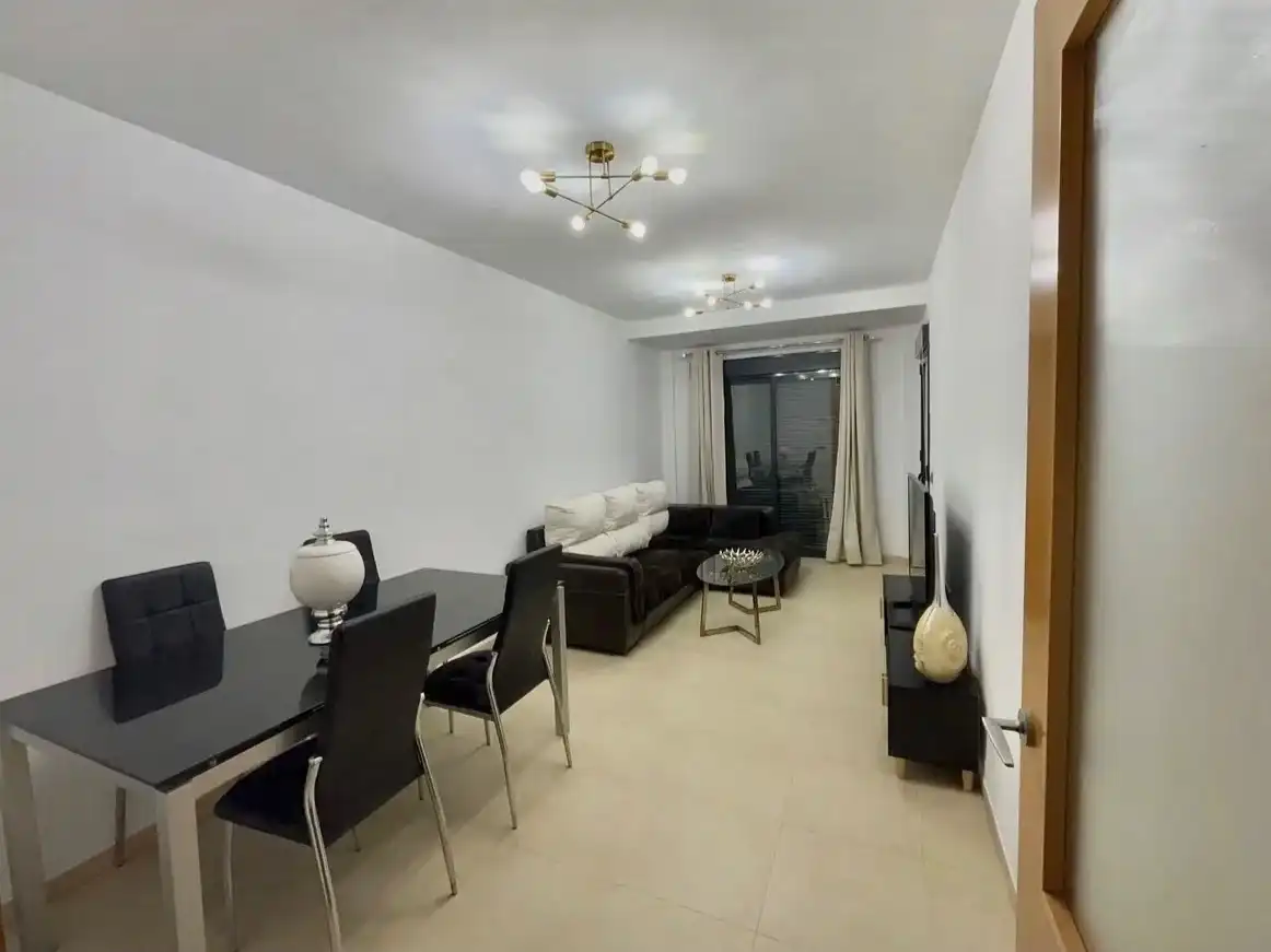 Piso en venta en Calle Sierra de Gádor, 1, Roquetas de Mar Sala de estar de Piso en venta en Roquetas de Mar con Aire acondicionado y Terraza