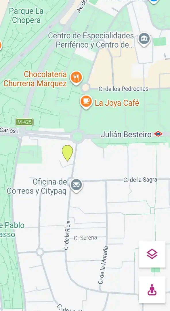 Vista exterior de Garatge de lloguer en Leganés