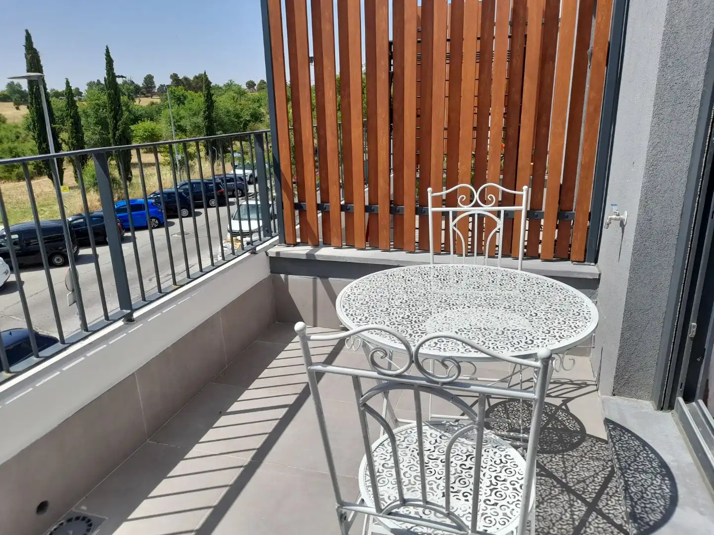 Wohnung zur Miete in Calle de Fuerteventura, 5, Polígono Industrial Norte Terrasse von Wohnung zur Miete in San Sebastián de los Reyes mit Klimaanlage, Heizung und Terrasse