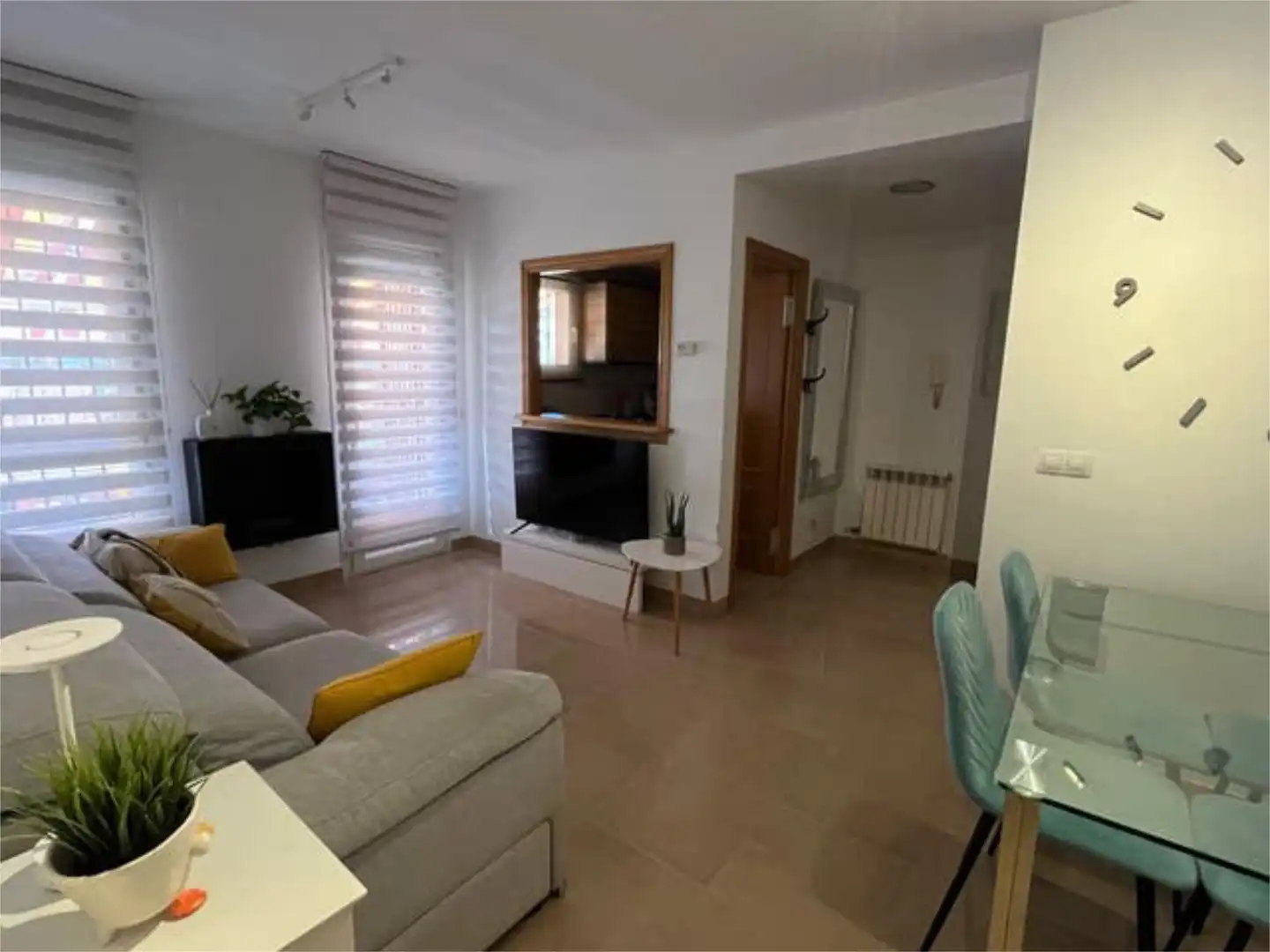 Wohnung zur Miete in Cerrillo de Maracena - Periodistas Wohnzimmer von Wohnung zur Miete in Granada mit Heizung, Privatgarten und Terrasse