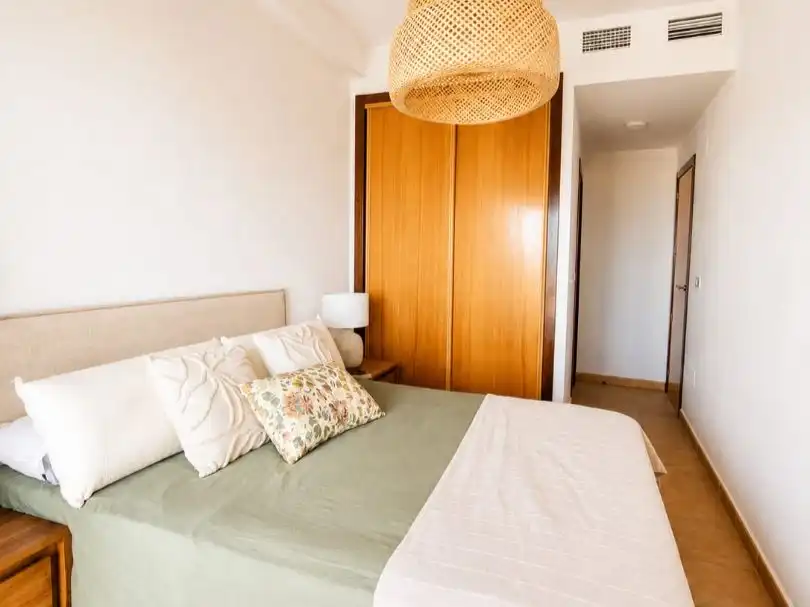 Apartamento de alquiler en Urbanización Collados Zieschang, 18a, Águilas Habitación de Apartamento de alquiler en Águilas con Aire acondicionado, Terraza y Piscina