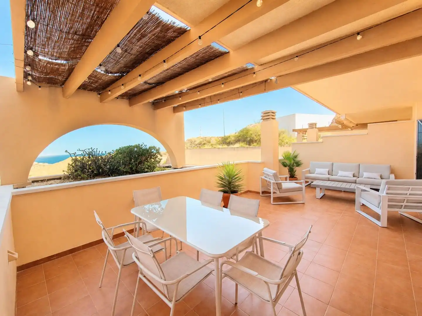 Apartamento de alquiler en Urbanización Collados Zieschang, 18a, Águilas Terraza de Apartamento de alquiler en Águilas con Aire acondicionado, Terraza y Piscina
