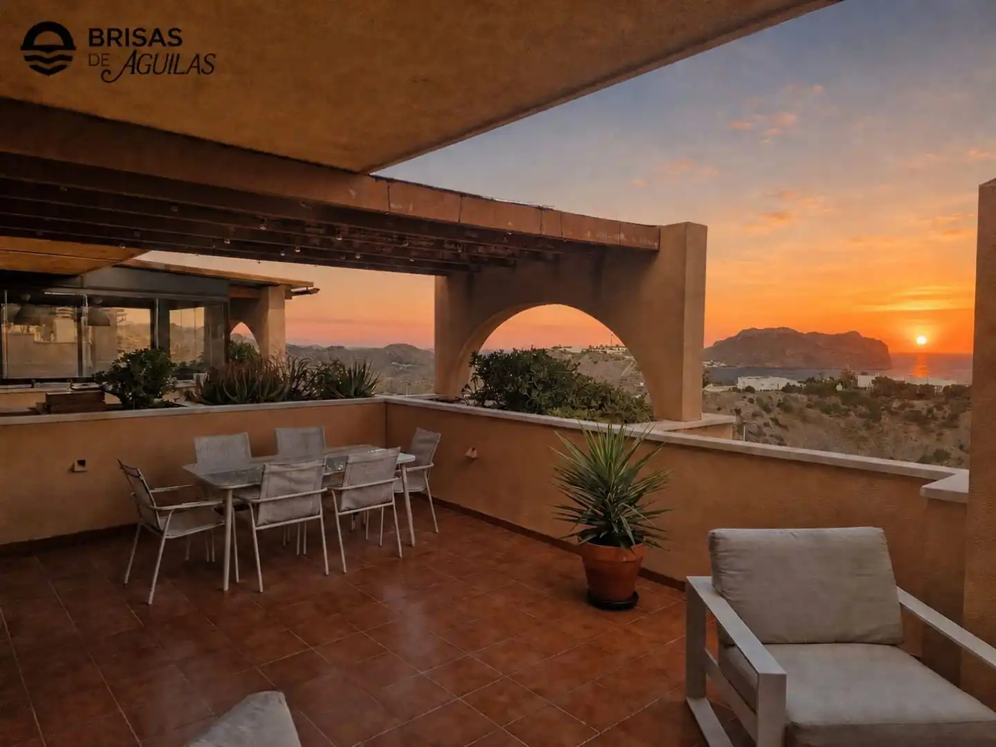 Apartamento de alquiler en Urbanización Collados Zieschang, 18a, Águilas Terraza de Apartamento de alquiler en Águilas con Aire acondicionado, Terraza y Piscina