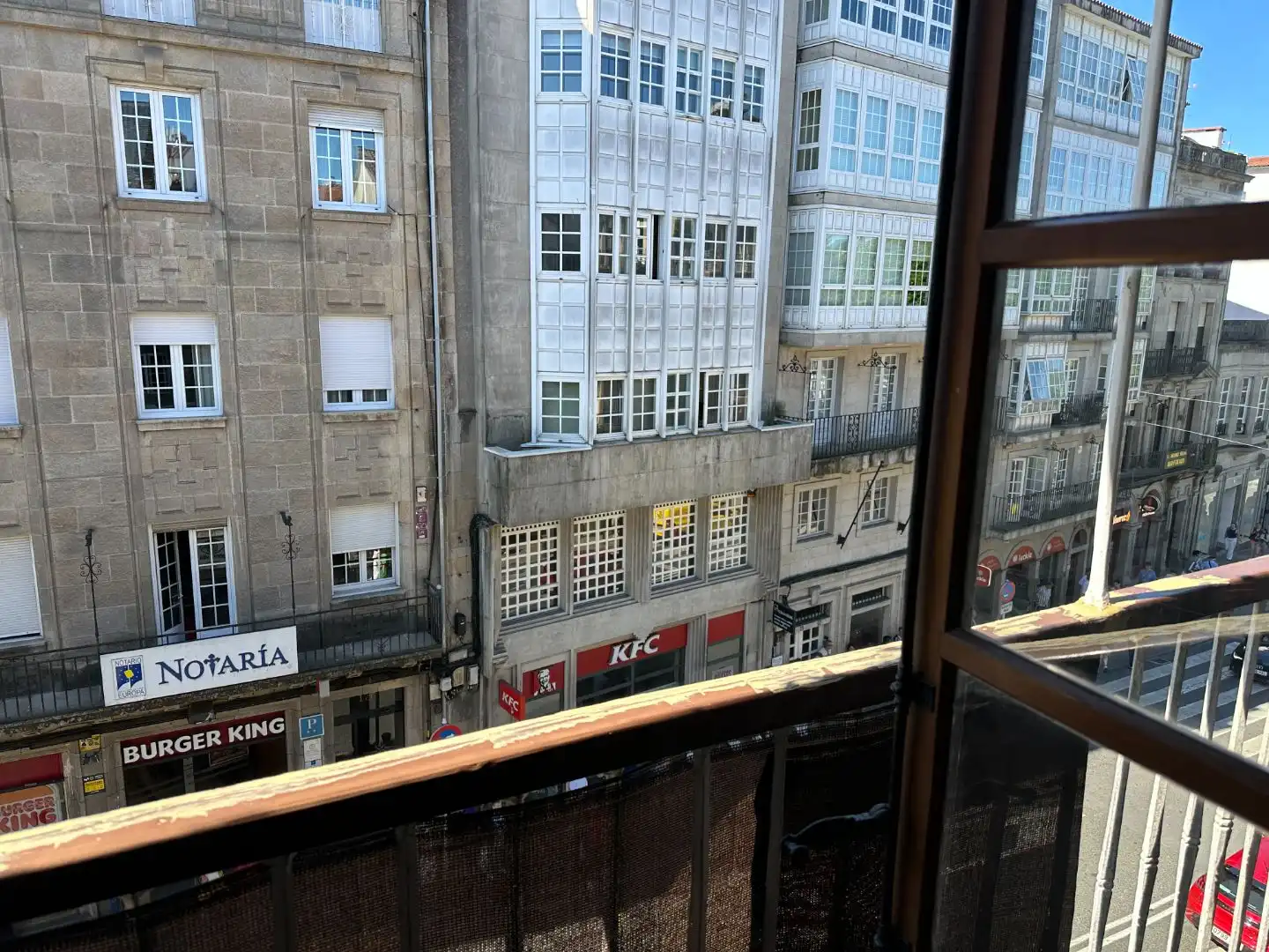 Apartament de lloguer a Rúa da Senra, 22, Casco Histórico Terrassa de Apartament de lloguer en Santiago de Compostela amb Calefacció, Parquet i Moblat