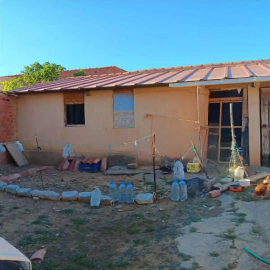 Vista exterior de Casa o xalet en venda en Santa Cristina de Valmadrigal