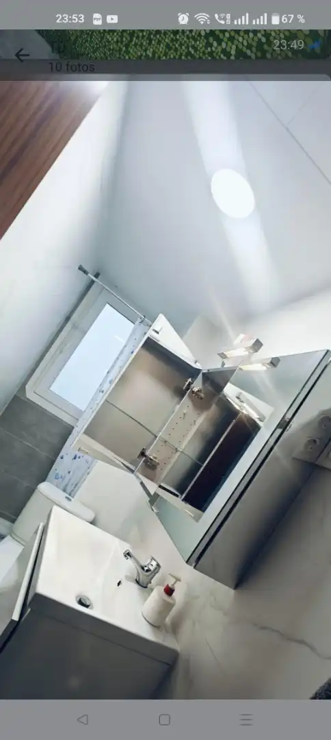 Wohnung zur Miete in Calle de José García Sánchez, 26, Ciudad Jardín - Parque Roma Badezimmer von Wohnung zur Miete in Zaragoza Capital