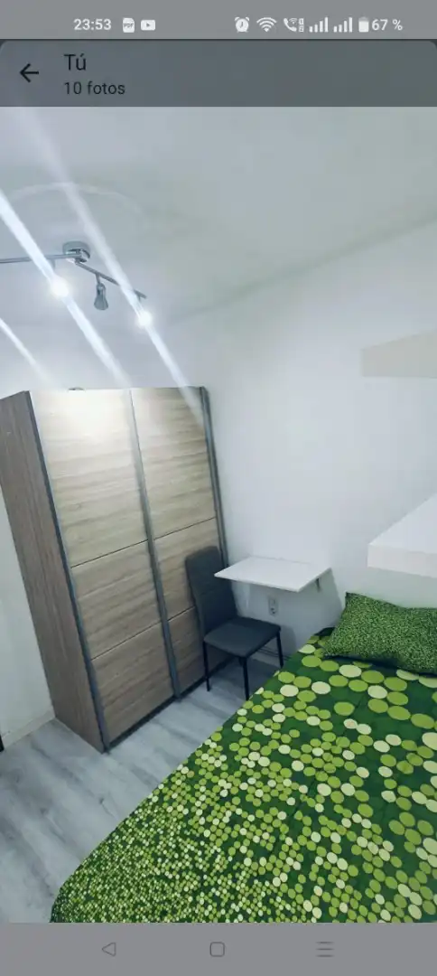 Wohnung zur Miete in Calle de José García Sánchez, 26, Ciudad Jardín - Parque Roma Schlafzimmer von Wohnung zur Miete in Zaragoza Capital