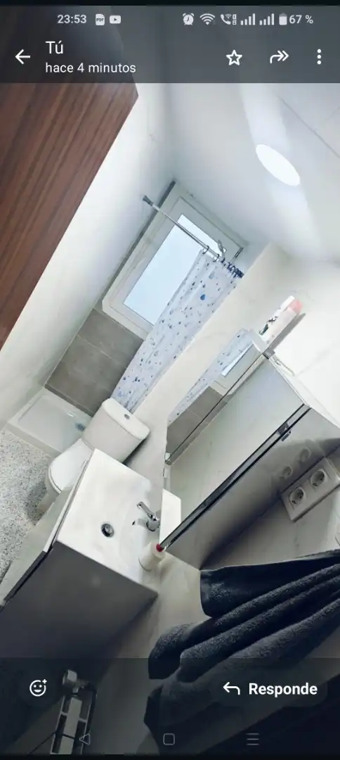 Wohnung zur Miete in Calle de José García Sánchez, 26, Ciudad Jardín - Parque Roma Badezimmer von Wohnung zur Miete in Zaragoza Capital