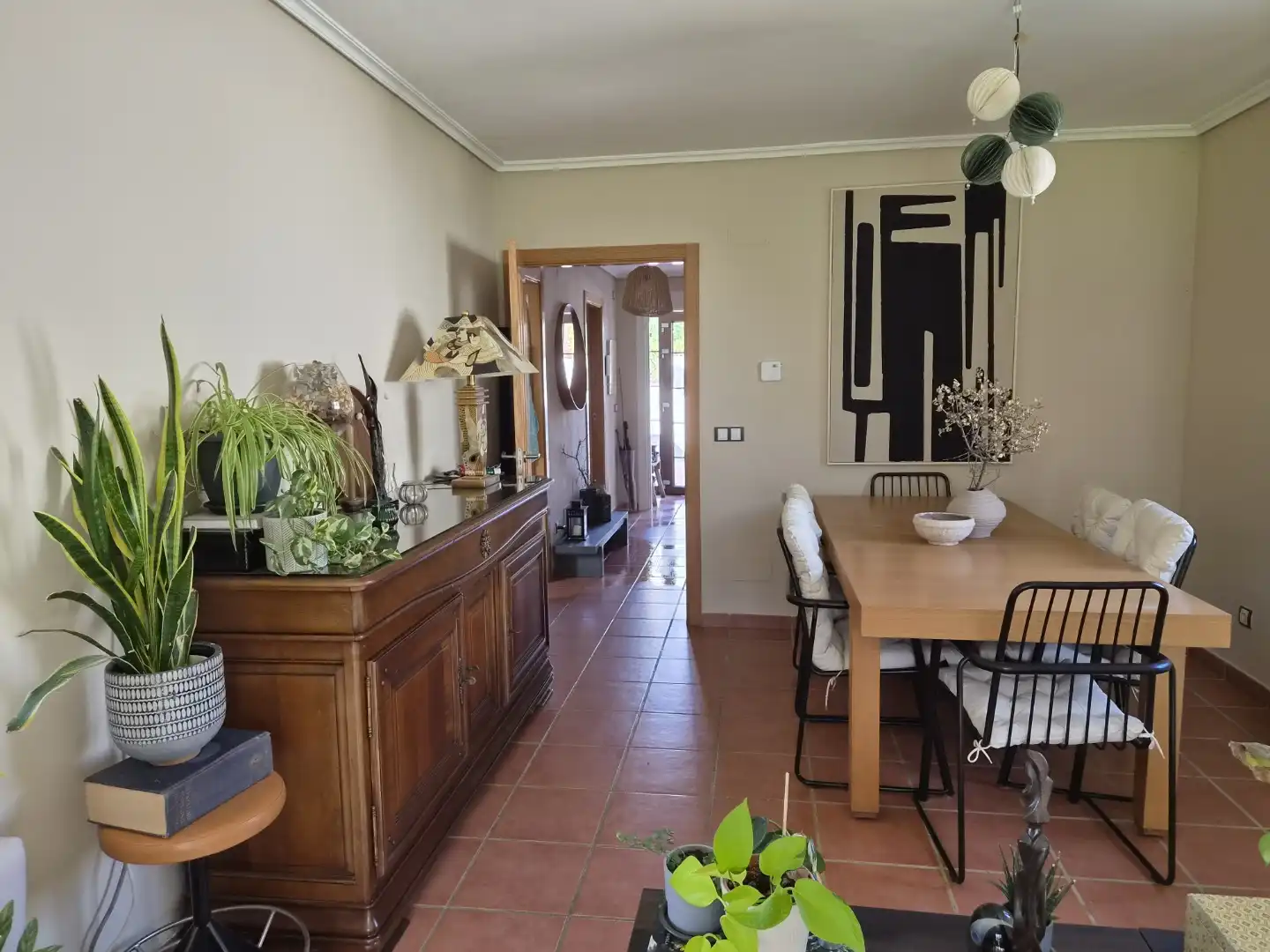 Dining room of Houses for sale in Bustarviejo  with Heating, Private garden and Parquet flooring