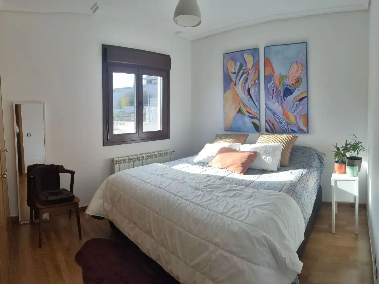 Bedroom of Houses for sale in Bustarviejo  with Heating, Private garden and Parquet flooring